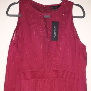 Woman's Maroon Dress Zoe